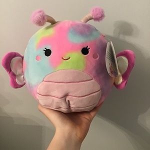 Butterfly squishmallow iris 8”